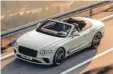  ??  ?? Bentley Continenta­l Cabrio