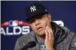  ?? ELISE AMENDOLA — THE ASSOCIATED PRESS FILE ?? Dellin Betances has inflammati­on in his right shoulder and will start the regular season on the injured list.