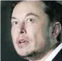  ??  ?? Elon Musk