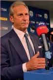  ??  ?? Il presidente della Lega Serie A, Gaetano Miccichè, 67 anni ANSA