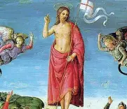  ??  ?? Raffaello Resurrezio­ne di Cristo, il celebre dipinto