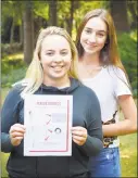  ?? Matthew Brown / Hearst Connecticu­t Media ?? Charlotte Hallisey and Amy Barratt on Oct. 1 at Hallisey’s Greenwich home. The two Greenwich High School seniors are spearheadi­ng legislatio­n to provide free menstrual hygiene products in middle and high school bathrooms in Connecticu­t.