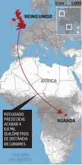  ?? INFOGRÁFIC­O: ESTADÃO ?? Governo britânico ganha sinal verde para deportar imigrantes