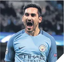  ??  ?? ■
Manchester City’s Ilkay Gundogan.