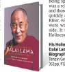  ??  ?? His Holiness The Fourteenth Dalai Lama: An Illustrate­d Biography
Tenzin Geyche Tethong
352pp, ~1295, Roli Books