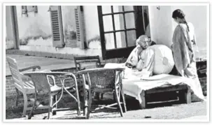  ?? NATIONAL GANDHI MUSEUM ?? ■ Gandhi at Birla House, January 29, 1948.