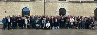  ?? ?? 1 100 mètres d’altitude : l’étape dans ce temple de l’élevage du comté fut la plus haute du championna­t.