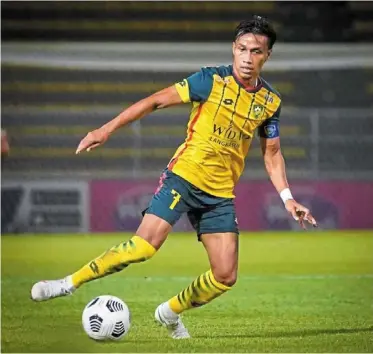  ?? — Kedah FC ?? Impressive feat: Kedah skipper baddrol bakhtiar ended the Super League this season as the best local player with seven goals and three assists.