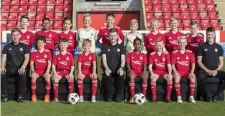  ??  ?? The Aberdeen team that will be coming to Sligo.
