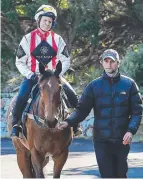  ??  ?? GIANT-KILLLER: Sam Freedman leads Shoals with Robbie Scarlett aboard.