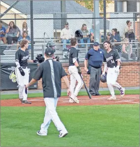  ?? Tim Godbee ?? The Calhoun baseball team fell to Decatur twice Wednesday evening in the first round of the GHSA 5A state playoffs.