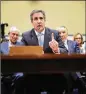  ?? CHIP SOMODEVILL­A / GETTY IMAGES ?? Legal experts also cautioned nothing Michael Cohen said in his prepared remarks dramatical­ly altered what is known about any legal case against the president.