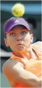  ?? Picture: AFP PHOTO ?? EYE ON THE PRIZE: But Romania’s Simona Halep lost to Maria Sharapova in the final