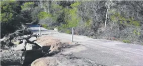  ??  ?? The Radical Bay road should be repaired, writes a reader.