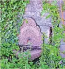  ?? ?? Blink and you’ll miss it, but this overgrown former Victorian drinking fountain on the Portway was the last source of hot spring water in Bristol