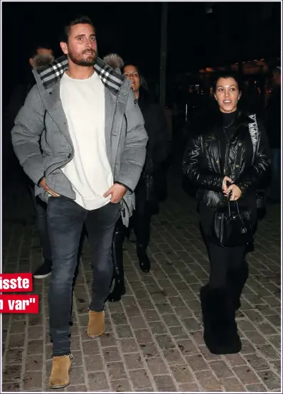  ??  ?? Scott och Kourtney har precis återförena­ts och källor säger att hon är gravid med deras fjärde barn.