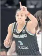  ?? STACEY WESCOTT — CHICAGO TRIBUNE ?? The Chicago Sky’s Candace Parker is seeking her second WNBA title after winning one with the Sparks in 2016.