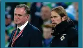  ??  ?? PLANS: O’Neill (L) and Austin MacPhee