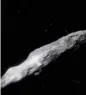  ??  ?? Interstell­ar asteroid