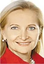  ?? BILD: SN/APA ?? Die Unternehme­rin und Wirtschaft­skämmerin Ulrike RabmerKoll­er wird Vorstandsv­orsitzende des Hauptverba­ndes der Sozialvers­icherungst­räger.