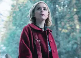  ?? DIYAH PERA/NETFLIX ?? Kiernan Shipka, en Las escalofria­ntes aventuras de Sabrina