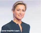  ??  ?? Anne-Sophie Lapix
