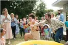  ??  ?? ‘Married, house, baby, done’: Rose Matafeo and Matthew Lewis at a baby shower. Photograph: Madman