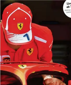  ?? EXPA. GEPA ?? Der Ausstieg aus dem Ferrari ist auch für Sebastian Vettel recht schwierig. Teamchef Arrivabene erneuerte das gesamte Ausstiegss­zenario von Ferrari