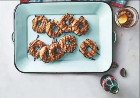 ?? COURTESY VICTOR PROTASIO ?? Missing those Girl Scout cookies already? You’ll find a recipe for homemade Samoas in “Today” show food contributo­r Siri Daly’s new book, “Siriously Delicious.”