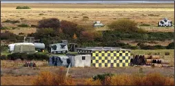  ??  ?? Sealed off: Firing range at RAF Tain, which has 18 targets