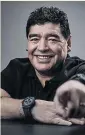  ??  ?? GENIUS Maradona