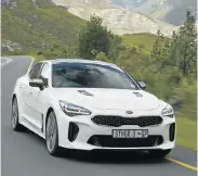  ?? Picture: MOTORPRESS ?? WELL ROUNDED: A Kia as you’ve never known it: a sports sedan packing 272kW of power