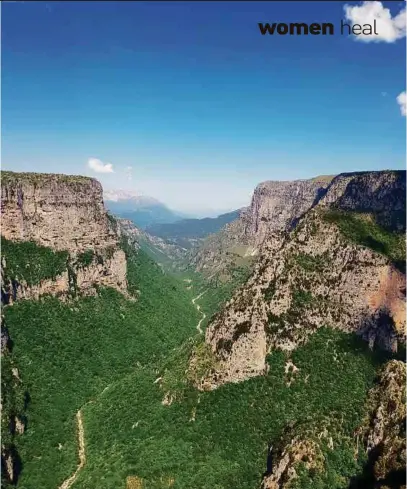  ??  ?? Vikos Gorge was breathtaki­ngly majestic.