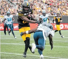  ?? PETER POWER THE CANADIAN PRESS FILE PHOTO ?? The Labour Day Classic between the Hamilton Tiger-Cats and Toronto Argonauts may be the earliest the CFL season can begin, commission­er Randy Ambrosie says, if at all.
