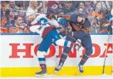  ?? FOTO: JASON FRANSON/IMAGO ?? Für Leon Draisaitl (re.) ist der Traum vom NHL-Titel geplatzt.