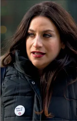  ?? PHOTO: PA ?? Luciana Berger arriving at the Old Bailey in London this week