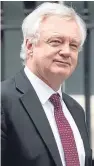  ??  ?? The ability of David Davis, Secretary of State for Exiting the European Union, to “secure a good Brexit deal” is key for UK firms.
