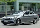  ??  ?? La Mercedes Classe C è il best seller del marchio. Tra berlina (foto) e wagon, nel 2017 le vendite hanno superato le 415mila unità