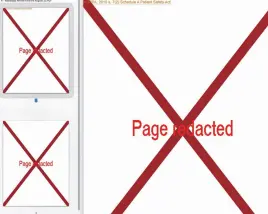  ?? SCREEN IMAGE ?? A redacted section of an access to informatio­n response from Central Health on the mammograph­y discrepanc­ies.