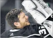  ?? Mark J. Terrill Associated Press ?? How the Kings’ Jonathan Quick, above, ranks in three key goaltender statistics this season.