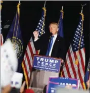  ?? DARREN MCCOLLESTE­R/GETTY IMAGES/AFP ?? Republican presidenti­al candidate Donald Trump.