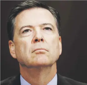  ??  ?? El exdirector del FBI James Comey rechazó la invitación del Comité de Inteligenc­ia del Senado para testificar ante sus miembros, según indicaron ayer fuentes del Congreso a medios estadounid­enses.