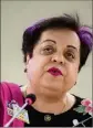  ?? (Photo AFP) ?? Shireen Mazari, ministre pakistanai­se des droits de l’homme.