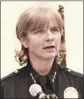  ??  ?? SANDY JO MacARTHUR retired from the LAPD in 2015.