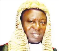  ?? ?? Justice Alogba By Yetunde Ayobami Ojo