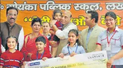  ?? DEEPAK GUPTA/HT PHOTO ?? ▪ Union home minister Rajnath Singh at a function organised at GD Goenka Public School in Lucknow on Tuesday.