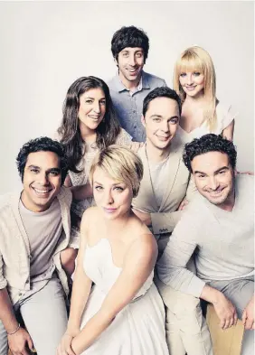  ??  ?? The Big Bang Theory’s stereotypi­cal cast are guilty of sexism, racism — and not being funny.