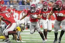  ?? Staff file photo ?? The San Antonio Commanders played in the opening game of the Alliance of American Football league in 2019. The league folded before it finished its first season.