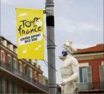  ?? (Photo Dylan Meiffret) ?? Le maintien du Tour de France fait grincer des dents l’opposition écologiste.