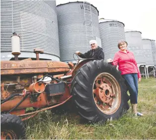  ?? RICHARD MARJAN ?? When Hazel Tanner was diagnosed with cancer, she knew it was time to make a drastic change to the way she and her husband David farmed. They operate Pure T Organics near Pense.